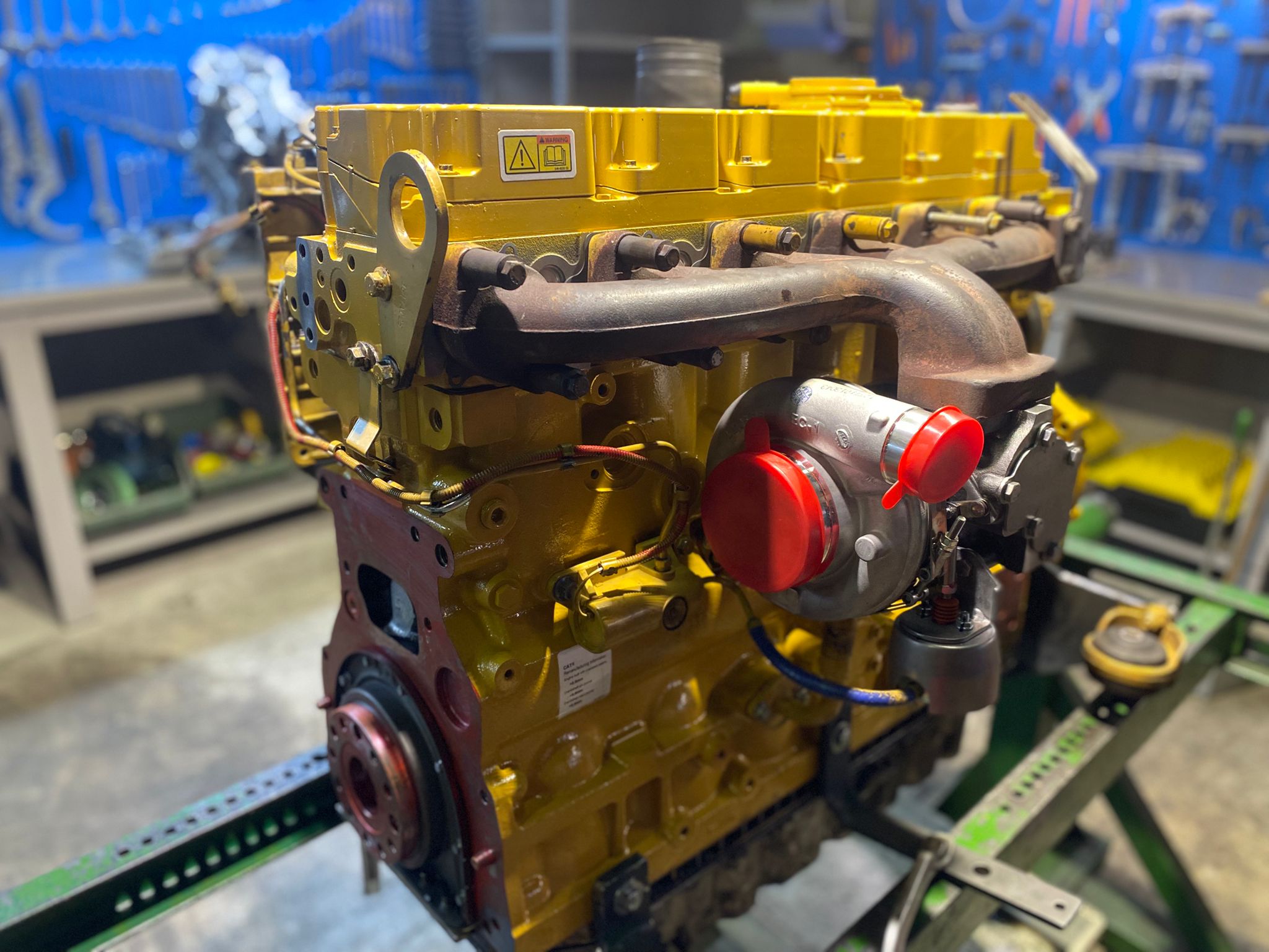 motore caterpillar diesel revisione 2